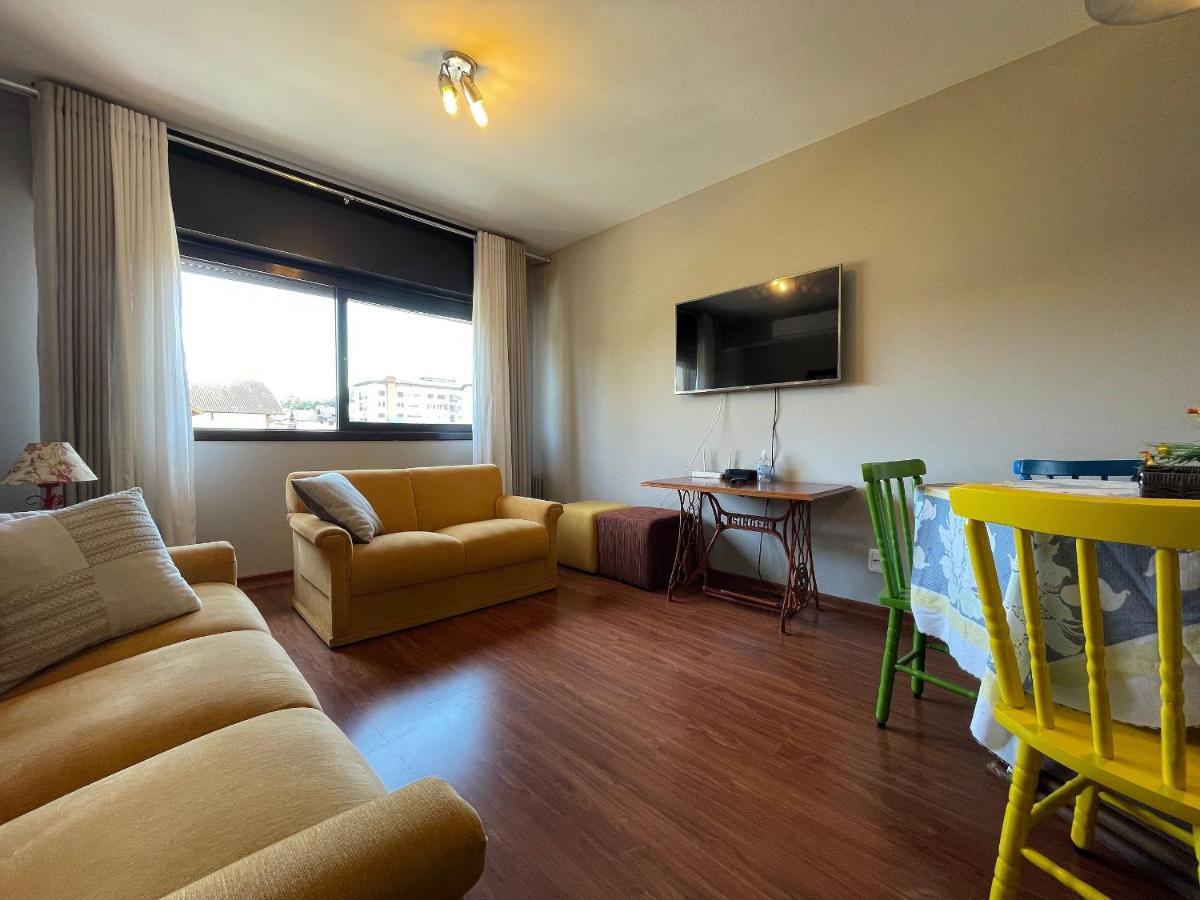 شقة Apartamento Oppitz - No Coracao De Gramado Junto Da Rua Coberta المظهر الخارجي الصورة