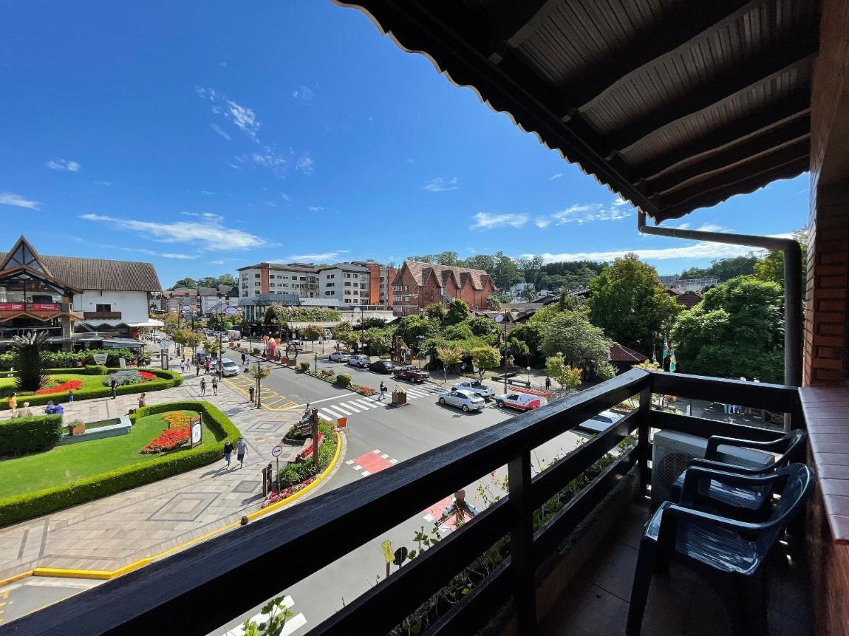 شقة Apartamento Oppitz - No Coracao De Gramado Junto Da Rua Coberta المظهر الخارجي الصورة