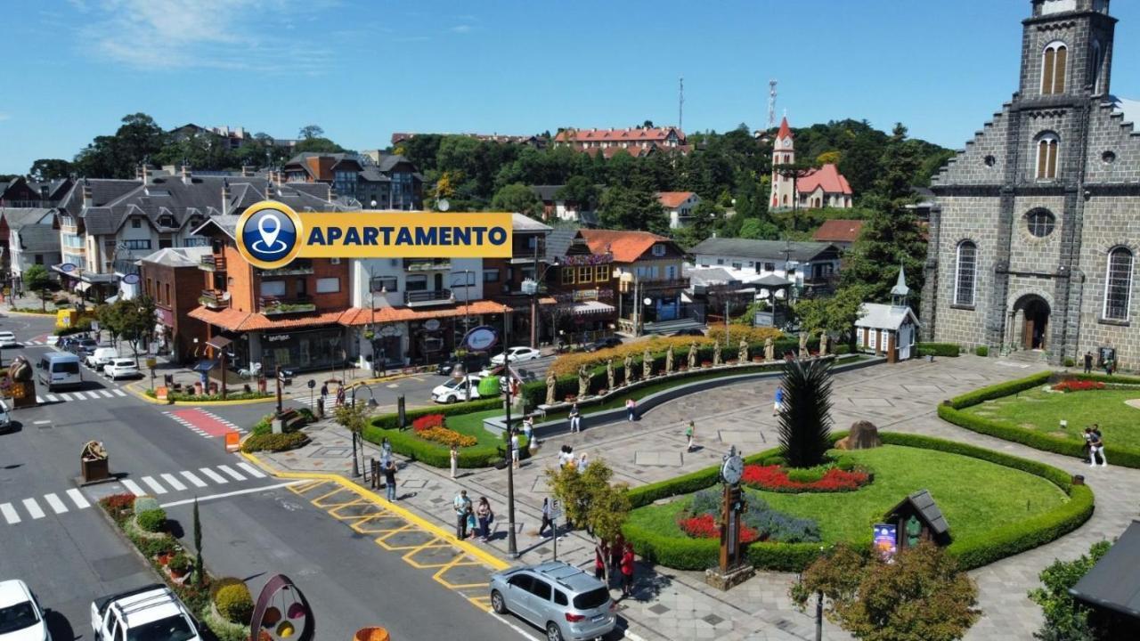 شقة Apartamento Oppitz - No Coracao De Gramado Junto Da Rua Coberta المظهر الخارجي الصورة