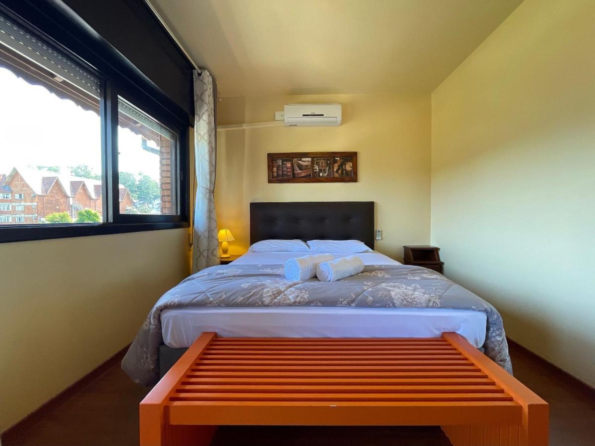 شقة Apartamento Oppitz - No Coracao De Gramado Junto Da Rua Coberta المظهر الخارجي الصورة